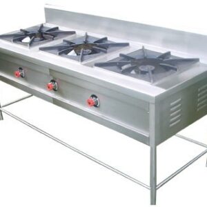 Butterfly Three Burner Gas